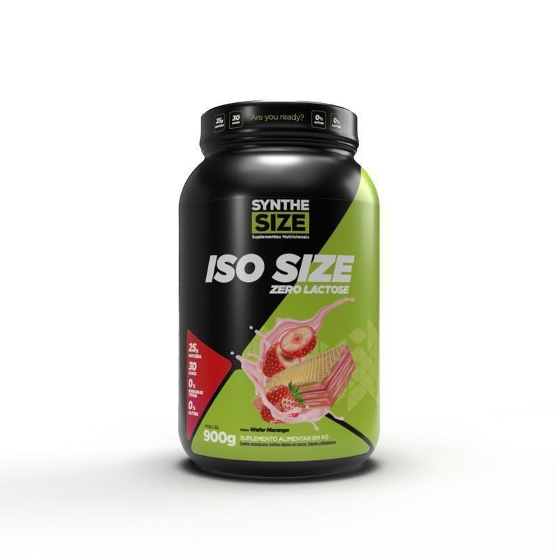Iso Size Zero Lactose 900G Sabor Wafer Cookies - Synthesize - Whey